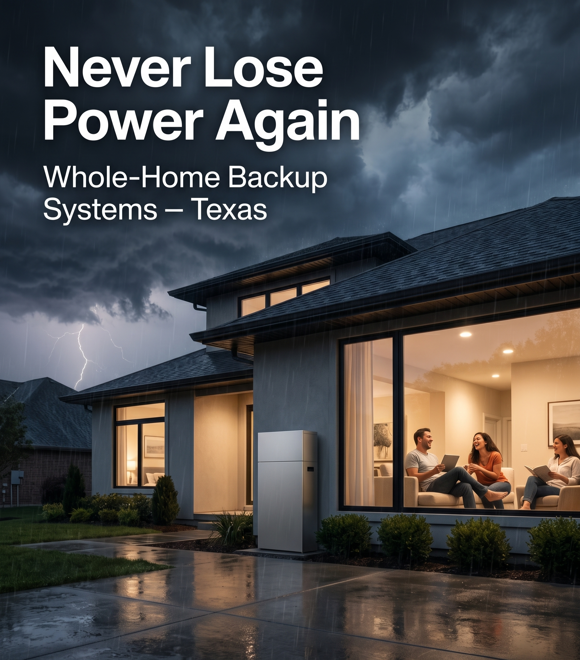 Home backup power system